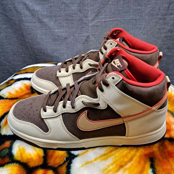 %Size 11 Nike Dunk SE High Baroque Brown Men FB8892-200 / A 17 main image 10